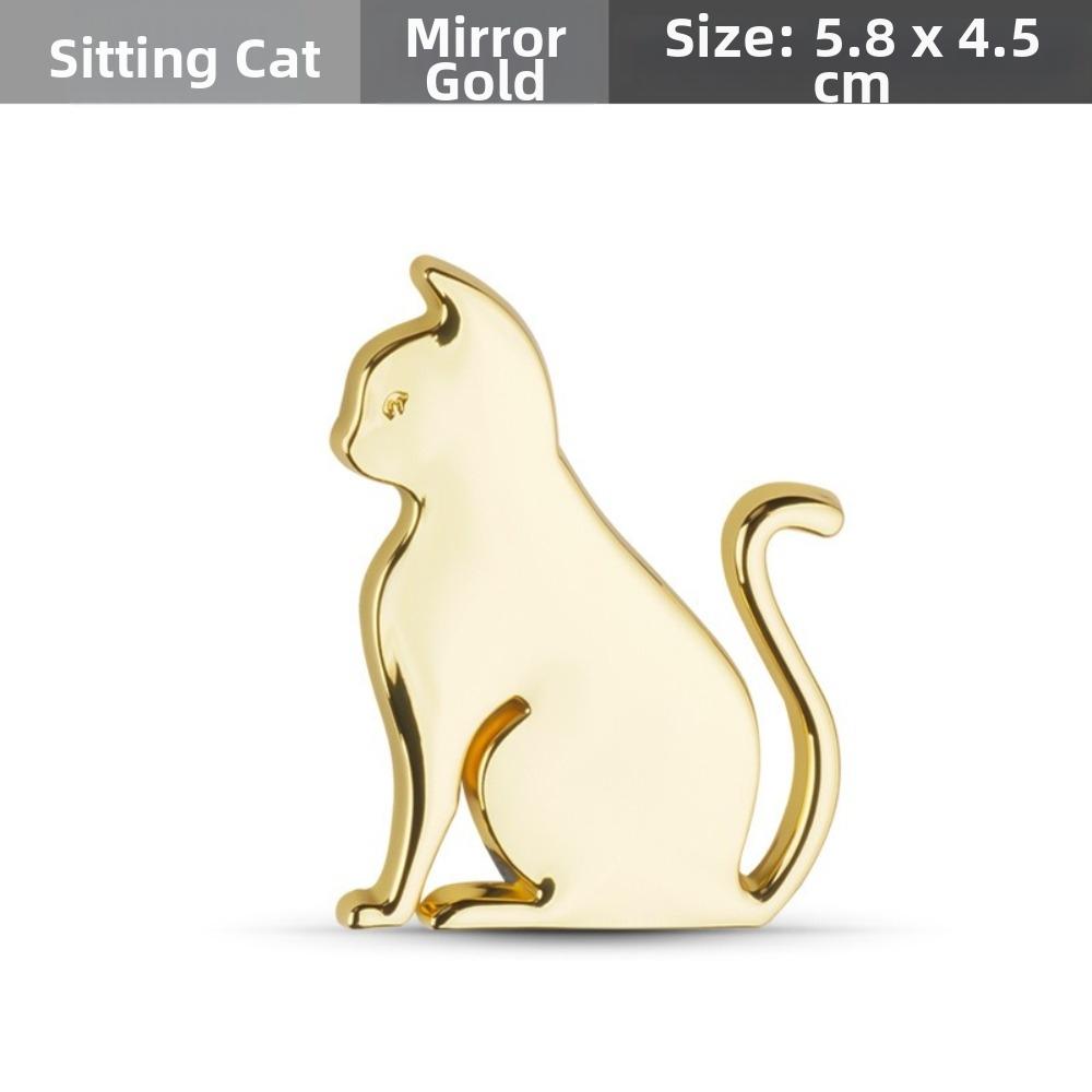 Cute Cat Car Emblem Personalized Car Covering Decor New Car Exterior Decorative Sticker