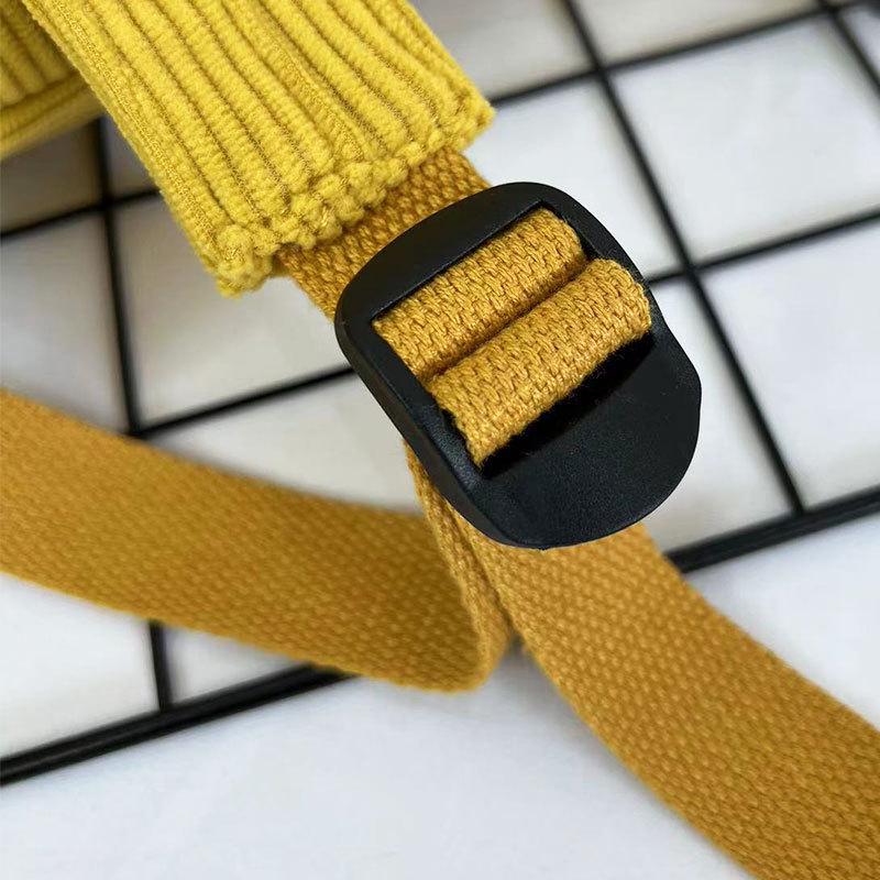 Winter 2024 Damen Cordrucksack - Japanisch Casual, Vielseitig, Soft Girl Stil für Reisen & Shopping