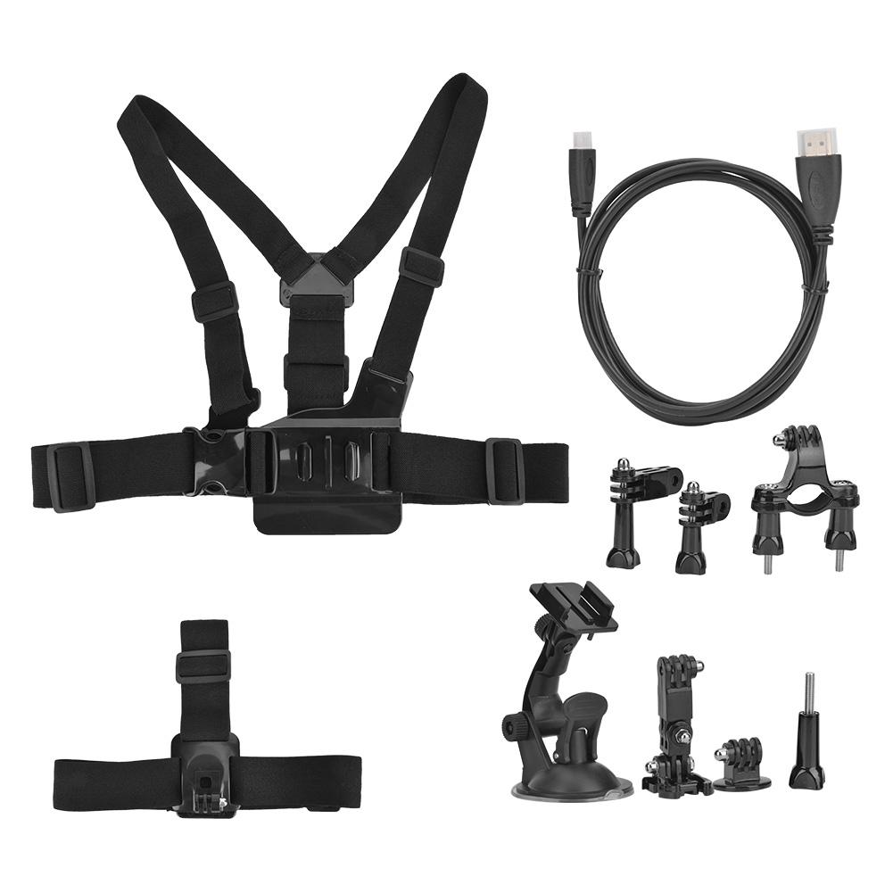

Portable Plastic Action Camera Tool Set Accessory for Gopro HERO 43+2 Black
