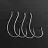 50Pcs Barbed Fishings Hook Eyed Fishes Hook Rustproof Carp Fishings Hook
