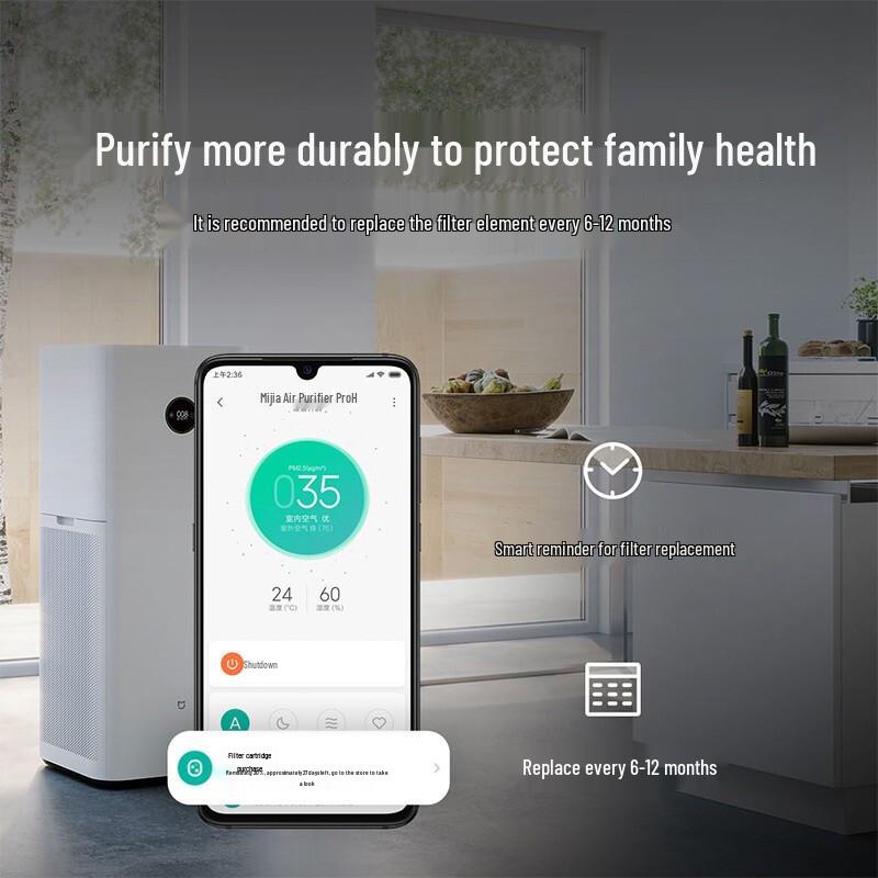 Mijia Xiaomi Air Purifier MAX/MAX Enhanced Replacement Filter (2-Pack)