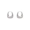 Elliptical Geometric Ear Clasps Female Temperament Simple Fashion Personality Hundreds of Senior Sense of Niche Earrings Studs Versatile Daily Wear