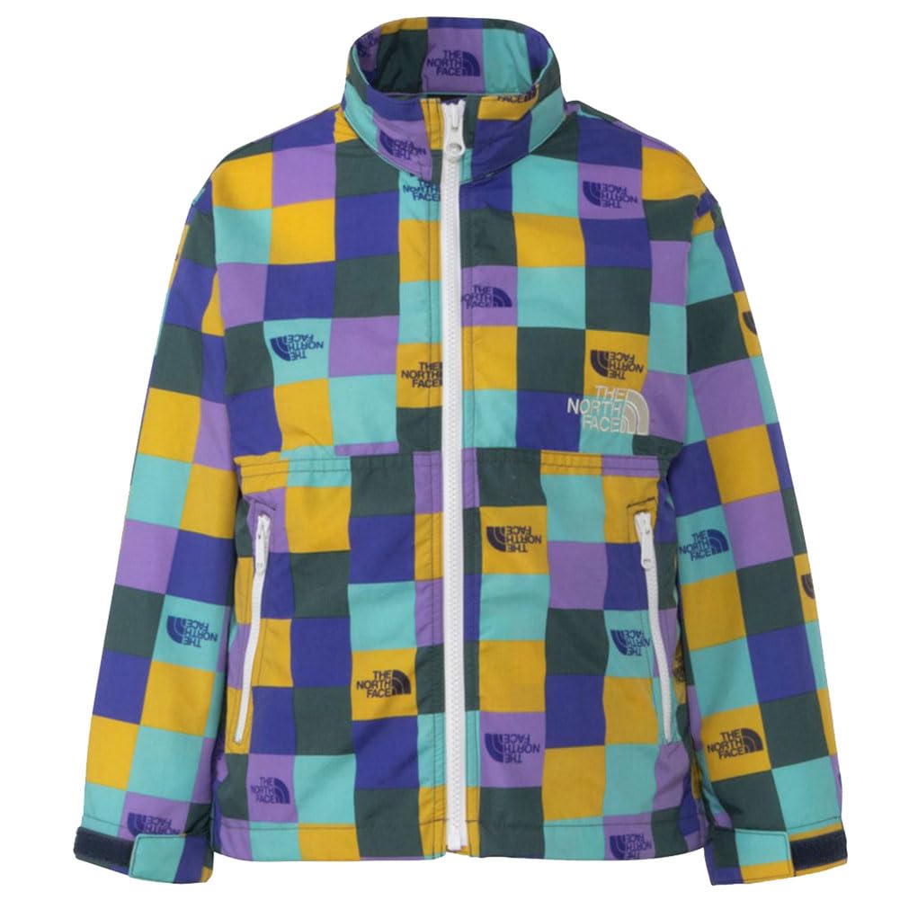 The North Face Toddler Novelty Compact UV TNF Block Size 100 Kids' Jacket, Unisex, Water-Repellent, Protection, Lightweight, Green,