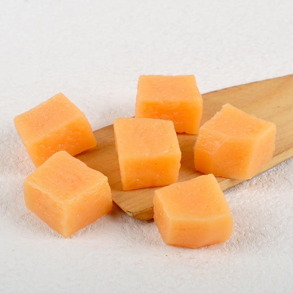 Dragon Fruit, Watermelon & Mango Cubes Model - Cake Decoration & DIY Fruit Salad Toy Accessories.