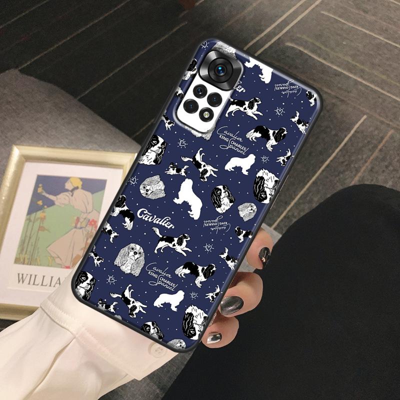 Cavalier King Charles Spaniel Dog Funda For Xiaomi Redmi Note 14 Pro 9 10 11 12 13 Pro 10S 11S 12S Redmi 13C 10C 12C 14C Case