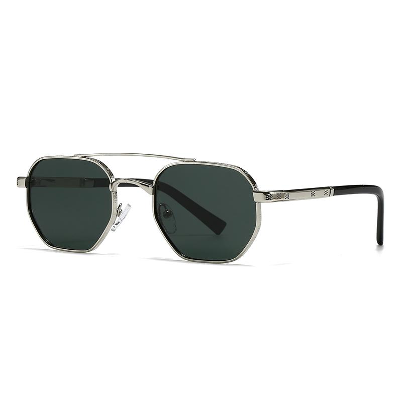 Sunglasses Men'S Sunglasses For European And American Street Style Model Polygonal Sunglasses
