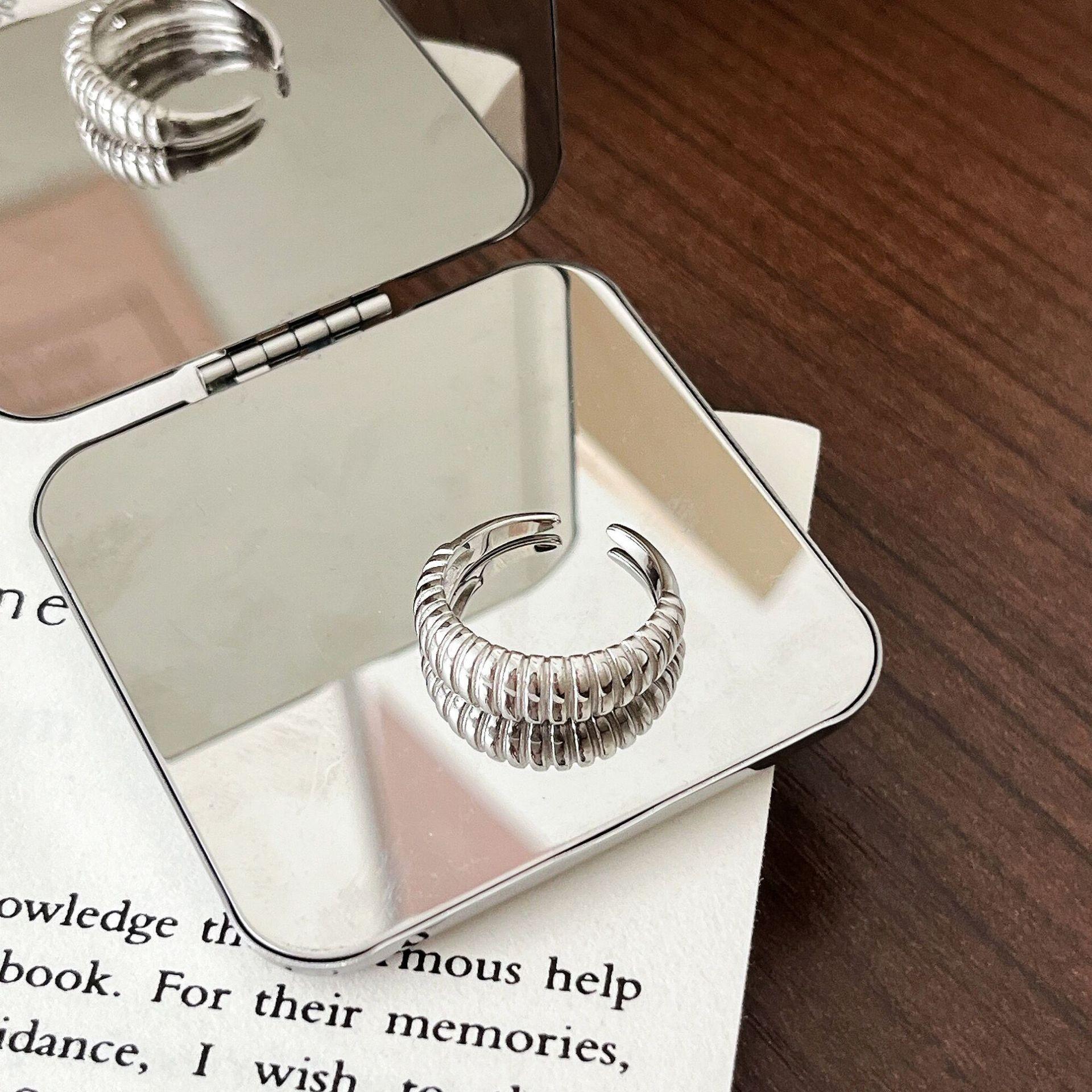 

Yinruitai S925 Стерлинговое Серебро Кольцо Открытое Тыква - Женские Летние Украшения Высокого Класса в Корейском Стиле