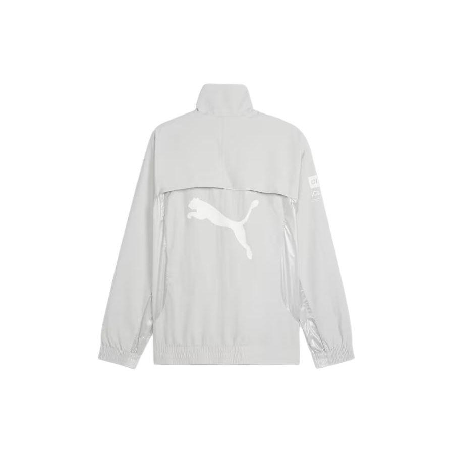 Puma x Pleasures Cellerator Track Jacket Grey Men Outerwear 624095-72