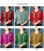 Women's Autumn/Winter Heavy Knit Cardigan with Butterfly Flower Embroidery & Hand Beading