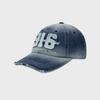 916 Denim Washed Ball Cap (Blue)