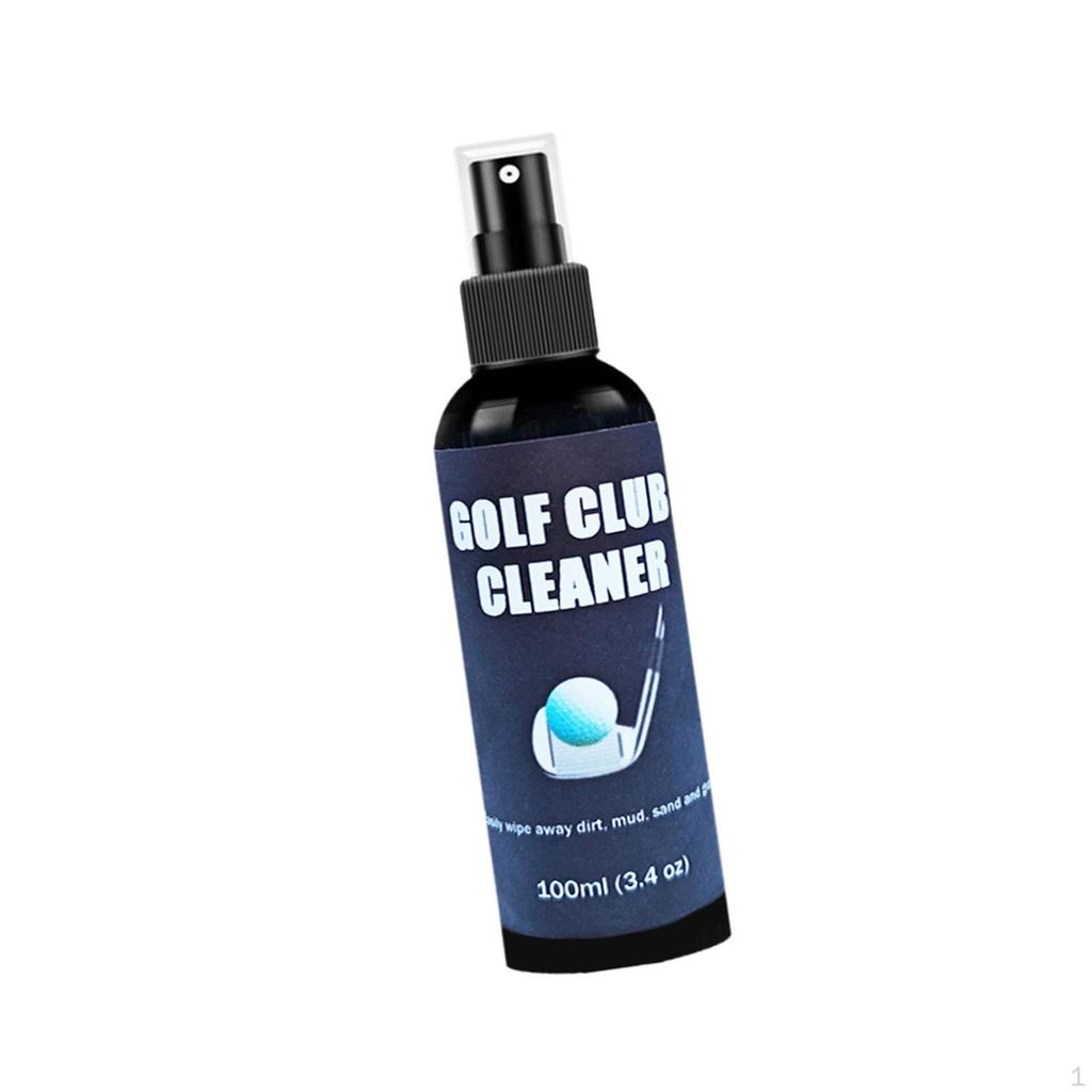 Golf Club Cleaner Practical 100ml Cleaning Spray for Putters