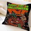 Retro Halloween Witch Pillow Gift Home Office Decoration Pillow Bedroom Sofa Car Cushion CoverPillow Case