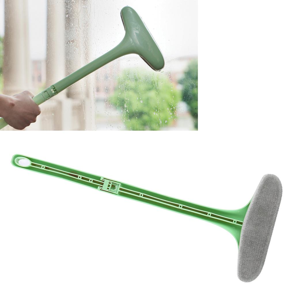 Window Cleaning Brush with   Handle Detachable Window Screen Cleaner Dust Remover