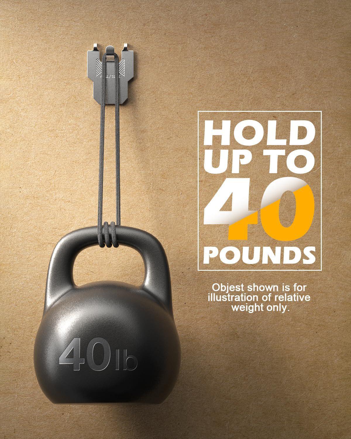 

Painting hook for drywall No damage Heavy duty art mirror Photo poster hanger One Size серебряный