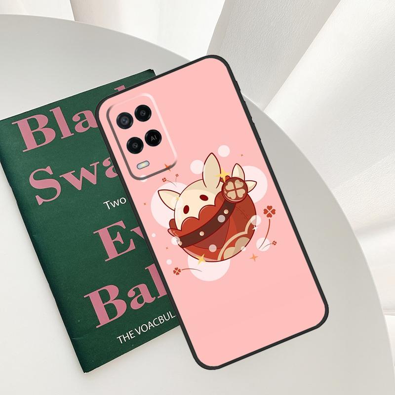 Genshin Impact Klee Case For Oppo A52 A72 A76 A96 A54 A74 A94 A54S A57S A58 A78 A98 A57 A77 A15 A16 A17 Cover