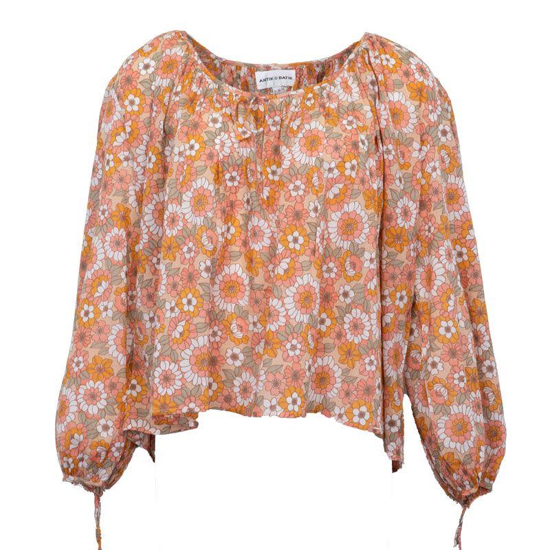 

blossom1blo Women s Long Sleeve Top ANTIK BATIK XS оранжевый