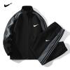 Casual sports jacket set men's 2023 spring and autumn new fashion trend long pants handsome trend coat