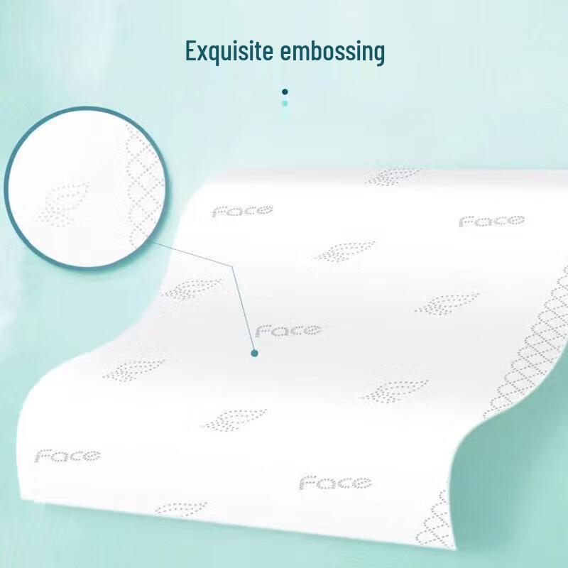 Jierou Premium Oil Painting Design 4-Ply Facial Tissues
