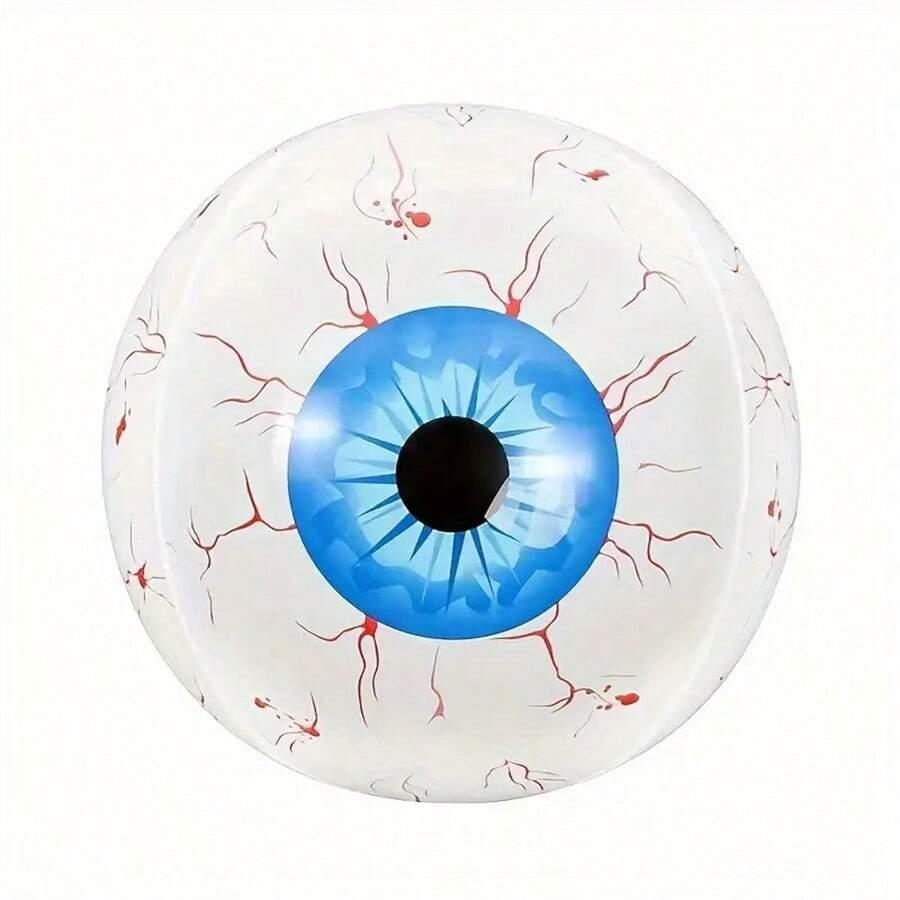 

1/2/3PCS Halloween 4D Inflatable Eyeballs Decoration Halloween Themed Eyeballs Outdoor Party Decor Haunted Room Decoration Props 21.7inch