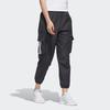 Adidas Neo Casual Cargo Joggers With Side Pockets Mothers Day Gift Women Bottoms Black GL6071
