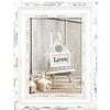 Photo Frame - Chn - Rivoli - White Wood - Contemporary Design - 13 X 18 Cm