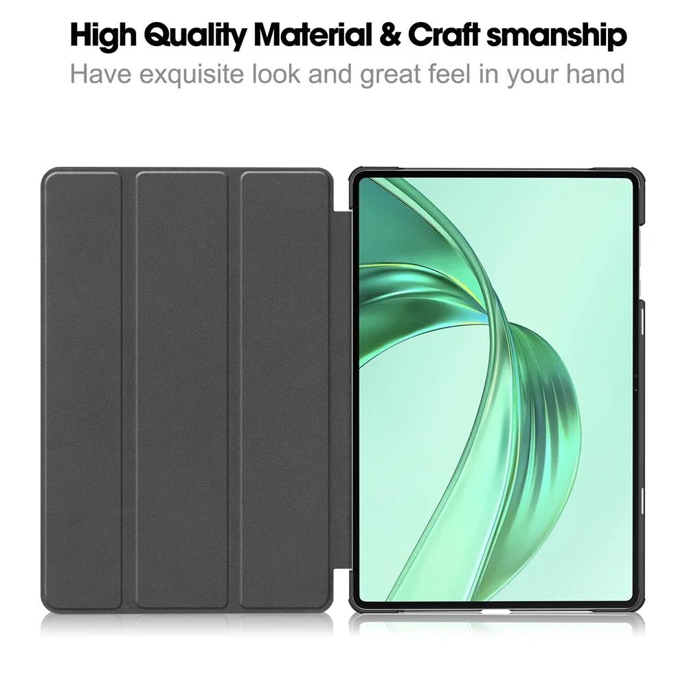 Smart Case für Huawei Honor Pad X8 Hülle 10,1 Zoll X8a 11 Zoll Dreifach faltbare Tablet-Hülle mit Klappständer für HONOR Pad X8 pro 11,5 Zoll