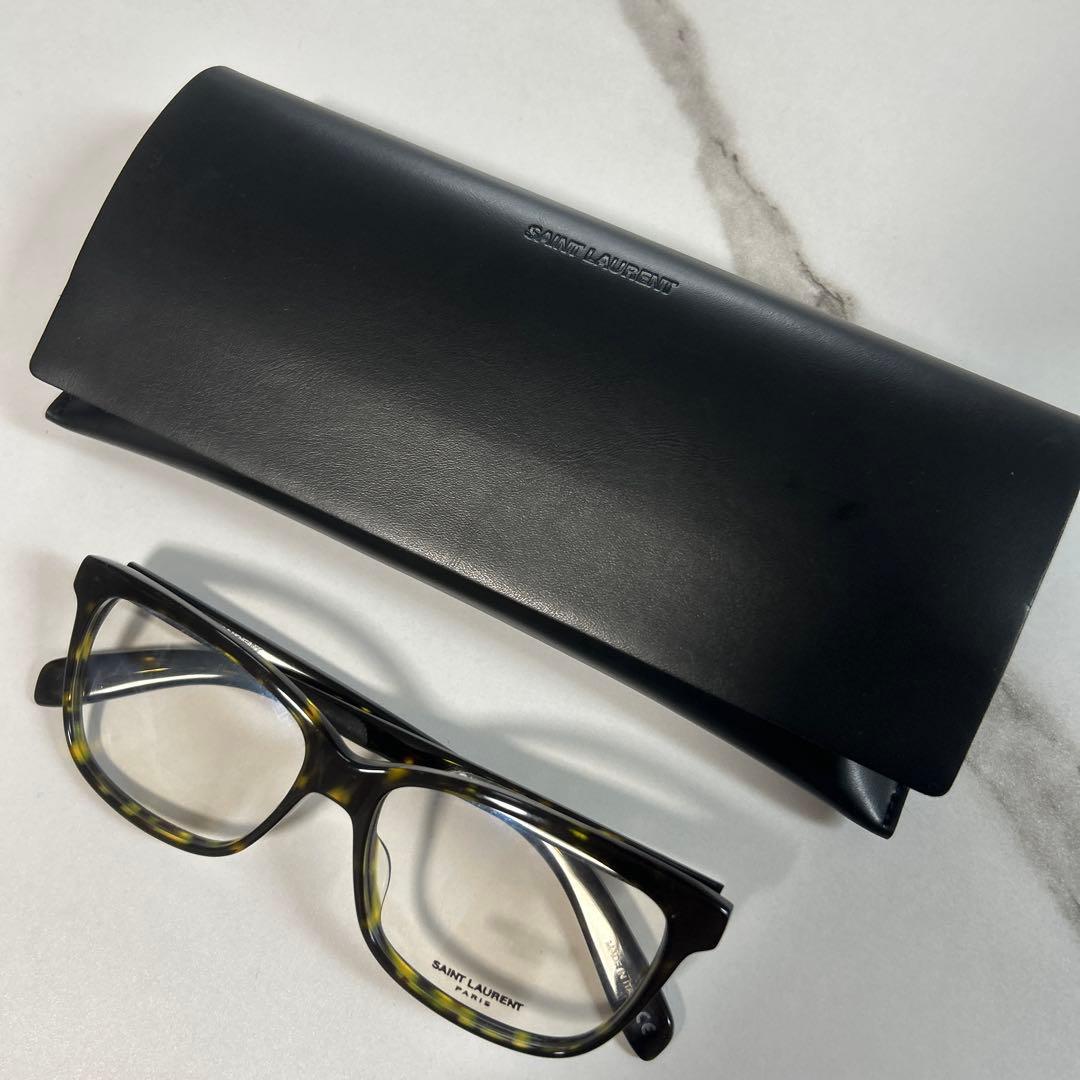 Used Saint Laurent Glasses/Saint Laurent/Saint Jaurent/Date Glasses/Glasses