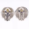 Dior Trotter Earring Silver metallic 10.6g Women Used