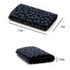 [Inden-ya] Inden Business Card Case, Deerskin, Lacquered, Craft, Gusseted, No. 2501 ([14-008] Navy Blue with White Lacquer, Dragonfly Design)