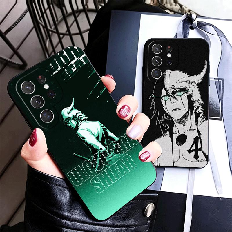 Bleach Ulquiorra Cifer 4 Soft Phone Case for Samsung Galaxy S26 S25 Edge S24 Ultra S23 Plus S22 S21 FE S20 Black Cover Back Shel