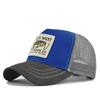 Embroidery Design Fishing Embroidery Baseball Cap Camouflage Mesh Hat  Outdoor Activities