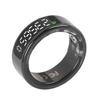 Fitness Tracker Ring mit Displaybildschirm Video Page Turner Kamerasteuerung 50 Meter Wasserdichtigkeit Sma