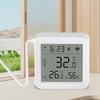 Accuracy Wireless Hygrometer Thermometers with External Probes ABS Housing Device for Laboratories Greenhouses Offices