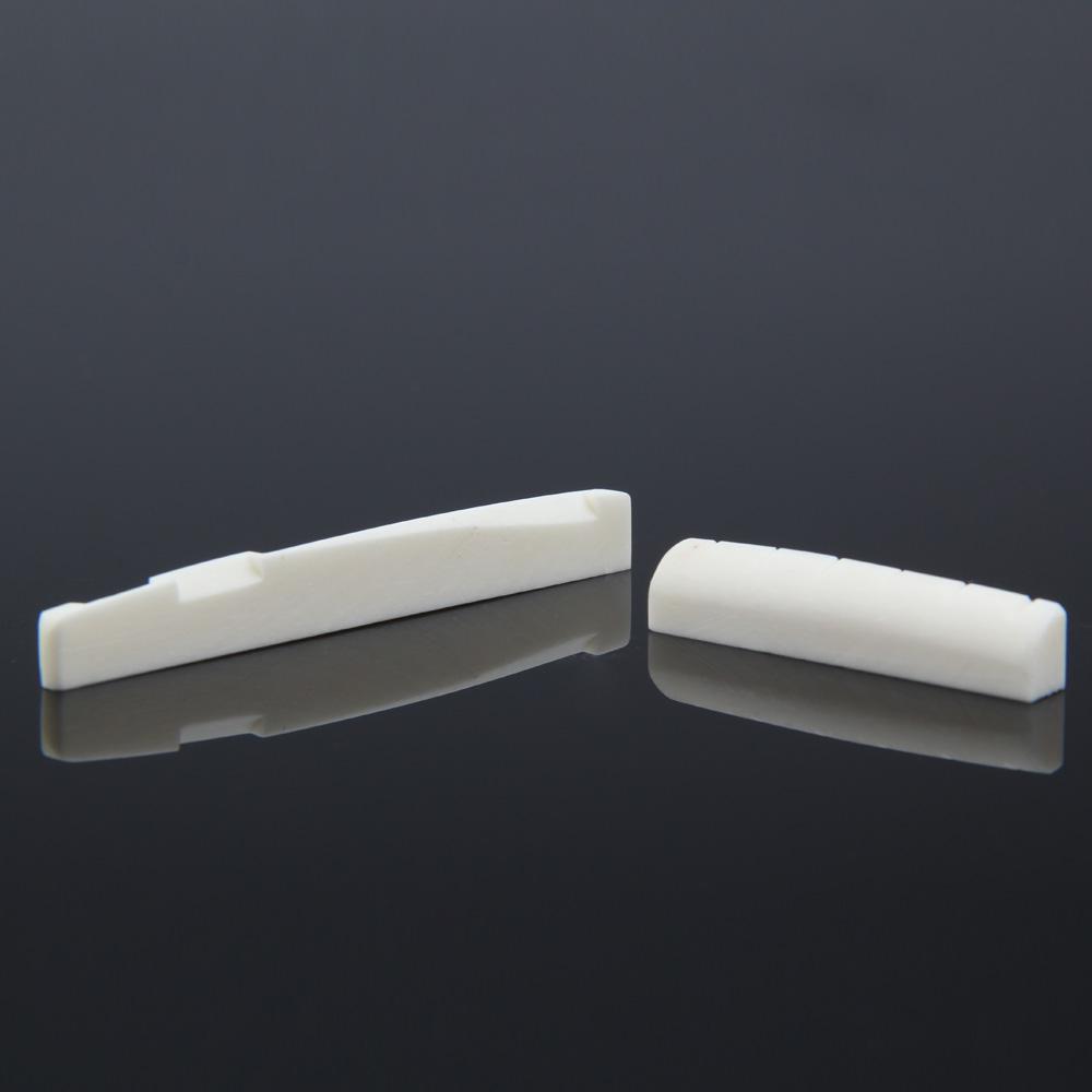 6 String Guitar Bridge Saddle for Acoustic Guitar Saddle Instrument Replacement Spare Part Classical Portable Guitar Accessories