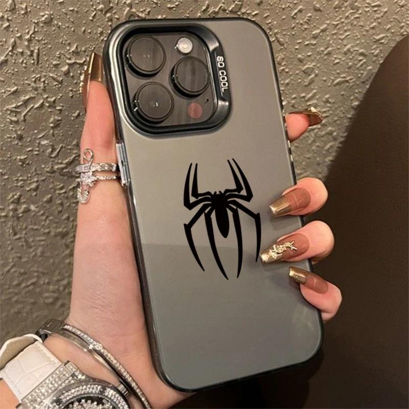 Spider Bats Matte Phone Case For IPhone 16 15 14 13 12 11 Pro Max Shockproof Bumper Cover For IPhone 16 15 14 13 12 11 Case iphone 11 ProMax