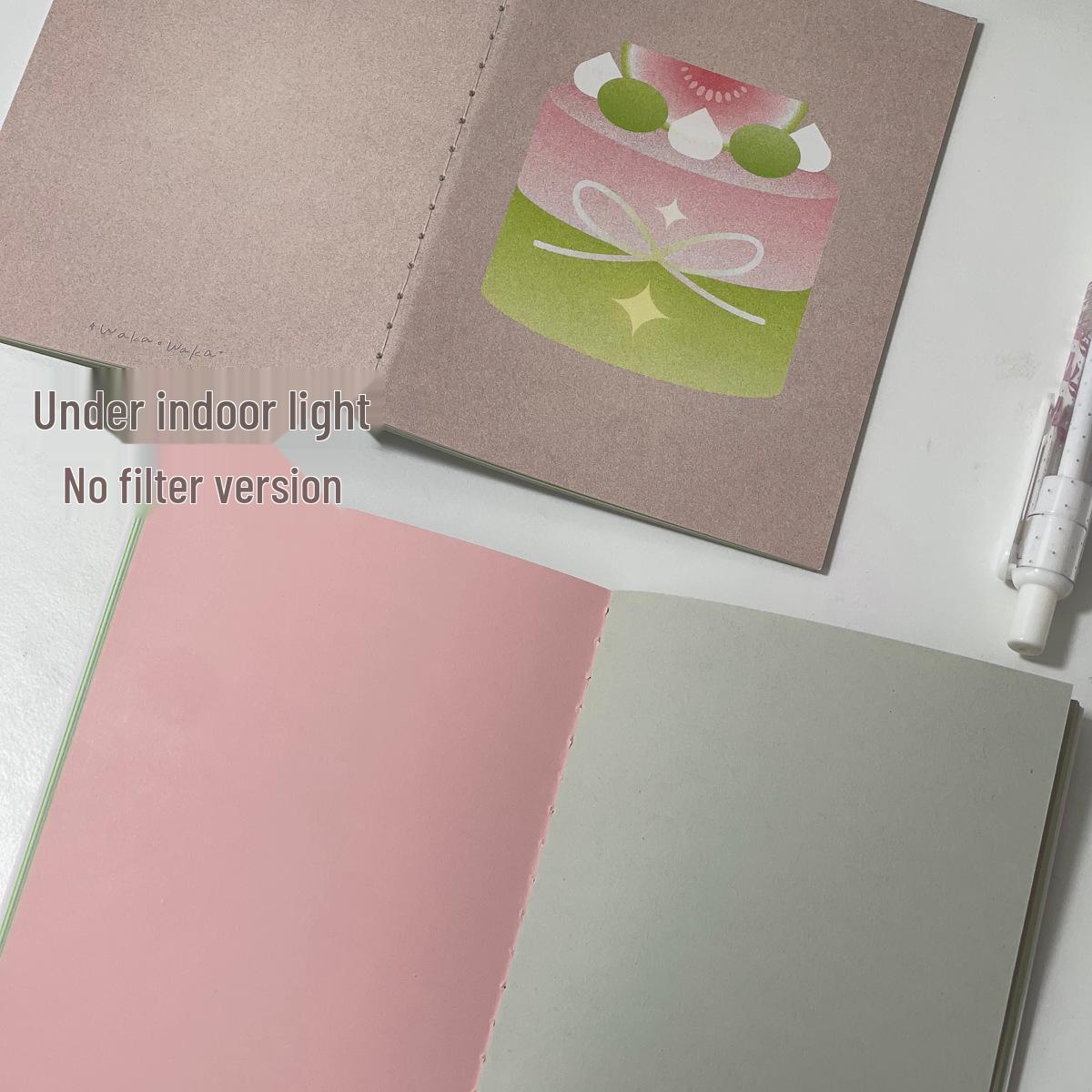 

Apple Colored Dessert TN Passport Planner - Blank Kawaii Diary Pages