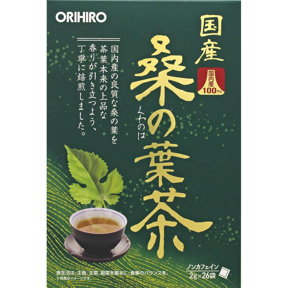 Orihiro Plundry 100% Domestic Mulberry Leaf Tea 2g X 26 Bags Year-round Health Tea Year-round