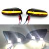 2PCS LED Side Mirror Turn Signal Puddle Light for Dodge Ram 1500 2500 2009-2018