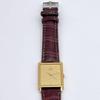 Used Vintage SEIKO Seiko men's watch square tank gold 80s