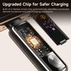 TOOCKI TX107C2 2m 100W Fast Charging USB C to USB C Cable Touch Control LED Display Data Sync Cord