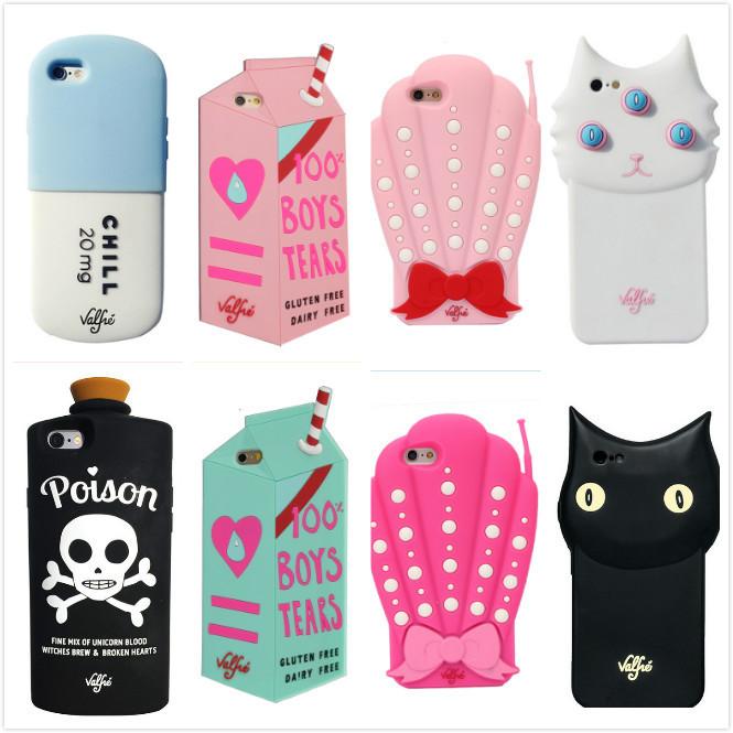 Perfect Fit 6 6s Case Soft Rubber Silicone Multiple Shape Cover