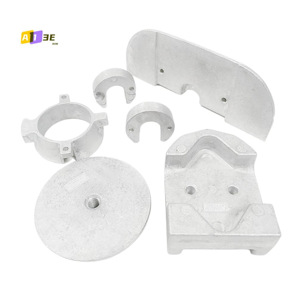 A03E-Outboard Engine Anode Aluminum Alloy Kit For Mercury Alpha One Gen 888756Q03 888756Q01 Outboard Engine Protection Anode