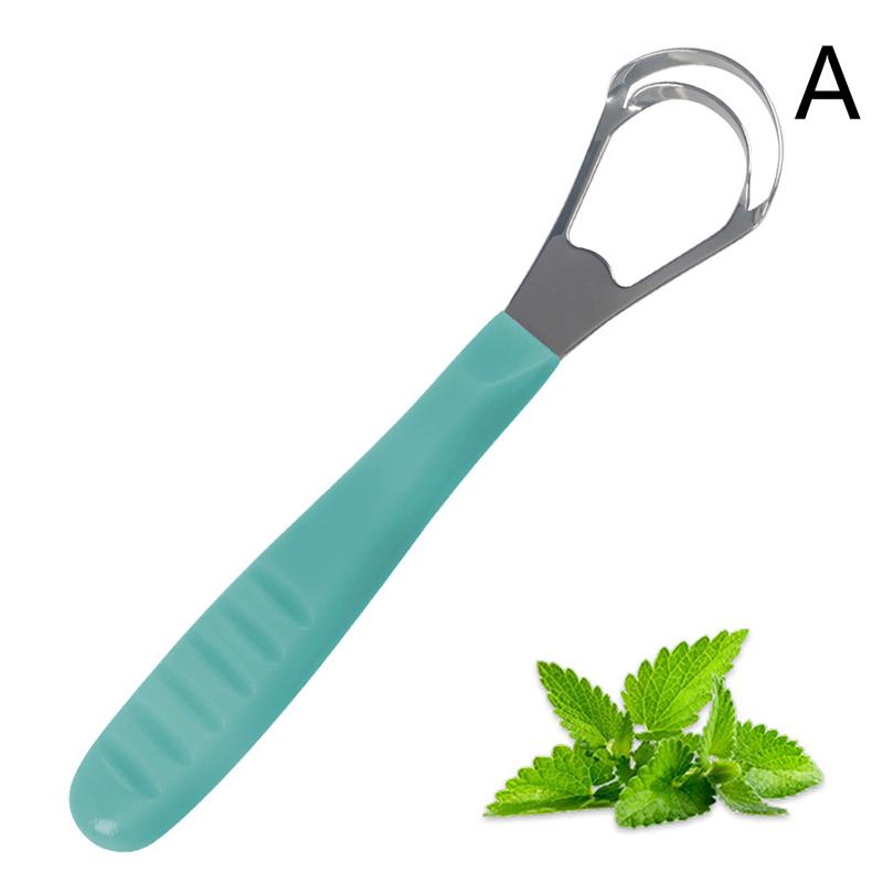 Stainless Steel Tongue Scraper Tongue Coating Cleaner Tongue Coating Brush Oral Tongue Cleaner Tool Fresh Breath