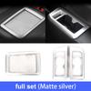 Vtear Rear Seat Cup Holder Protective Cover Decoration Car Interior Accessory For Toyota Land Cruiser 250 Prado LC250 2024-2025