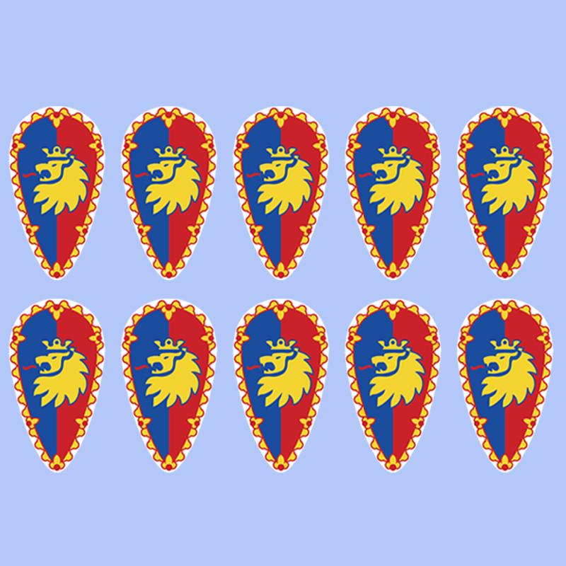 MOC Mittelalterliche Bausteine Charakter Ritter Krieger Zubehörset Helm Schulterrüstung Schild Bogen Pfeil Stein Geschenk Spielzeug X022