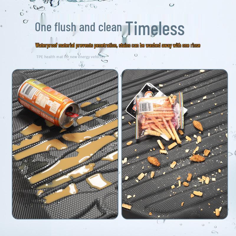 Compatible with 23 Trumpchi GS3 YingSu Models: Eco-Friendly TPE Floor Mats & Waterproof Trunk Mat
