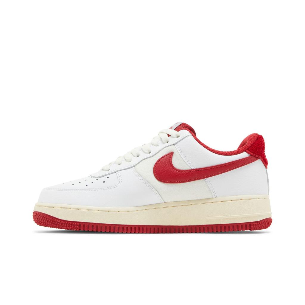 Nike Air Force 1 '07 LV8 'Letterman's Jacket' (Unisex) White / Gym Red / Sail / White Skateboard Shoes DO5220 161