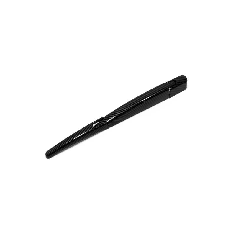 For Toyota RAV4 RAV 4 XA50 Hybrid - ABS carbonfiber Car Rear Back Window Wiper Arm Blade Cover Trim Sticker Car Styling
