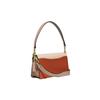 New COACH Tabby Leather God Of Wine Bag, Handbag, Crossbody Bag, Shoulder Bag Medium Size Women's Brass & Tea Brown & Ivory 91215-B4SBI