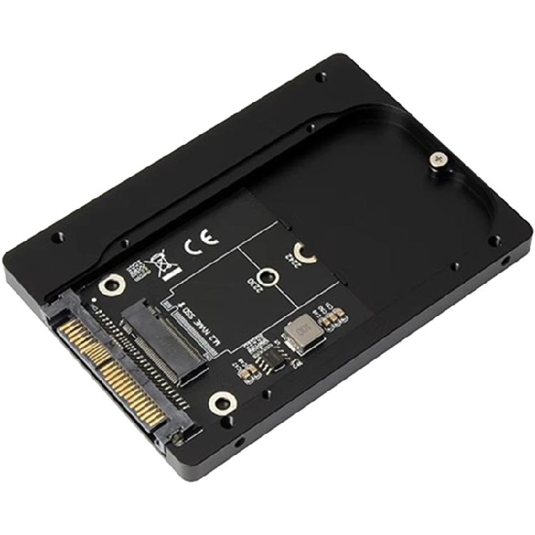 U.2 SFF-8639 To M.2 PCIe Solid Disk Converter Supporting 2230 2242 2260 2280 Drive In Aluminum Case